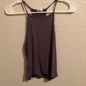 Simple purple tank